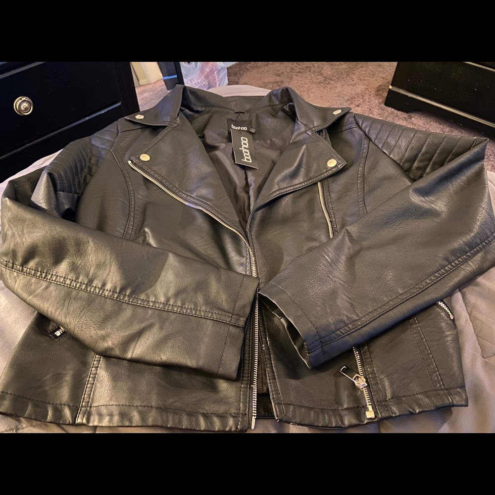 Leather jacket